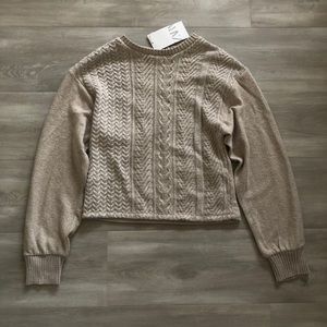 Zara Cable Knit Sweater